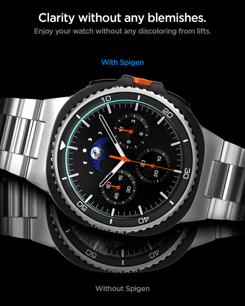 Spigen Galaxy Watch 8 Classic (46mm) Screen Protector GLAS.tR EZ Fit